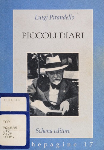 Cover for Piccoli diari