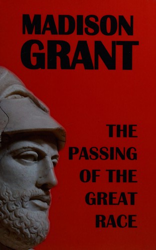 Cover for The passing of the great race