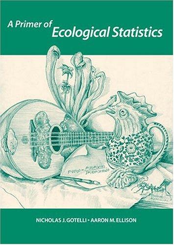 Cover for A Primer Of Ecological Statistics