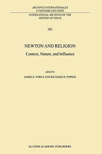 Cover for Newton and Religion