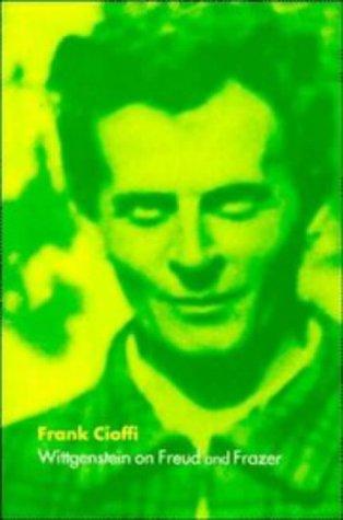 Cover for Wittgenstein on Freud and Frazer