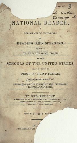 Cover for The national reader