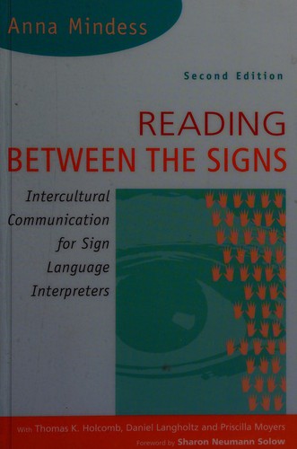 Cover for Reading between the signs