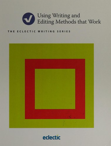 Cover for Using writing and editing methods at work