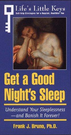Cover for Get a good night's sleep