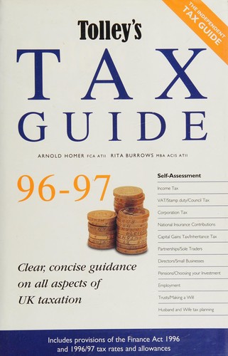 Cover for Tolley's tax guide