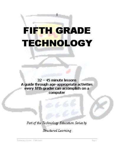 Cover for Fifth Grade Technology