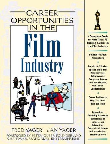 Cover for Career opportunities in the film industry