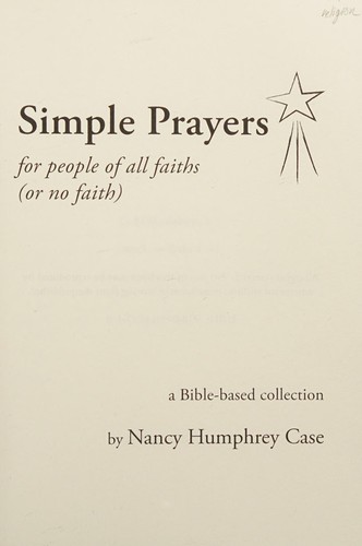 Cover for Simple prayers