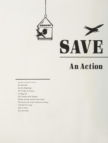 Cover for Save the earth