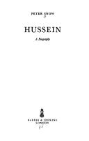 Cover for Hussein