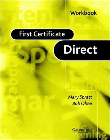 Cover for First Certificate Direct Workbook (First Certificate Direct)
