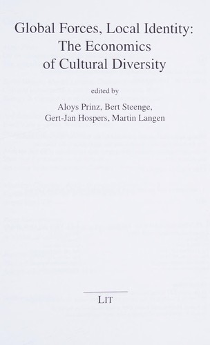Cover for Global forces, local identity