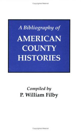 Cover for A bibliography of American county histories