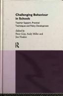 Cover for Challenging behaviour in schools