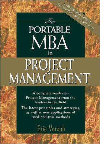 Cover for The portable MBA in project management