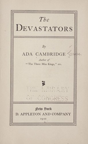 Cover for The devastators