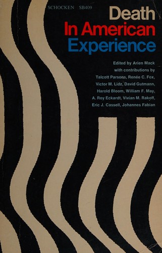 Cover for Death in American experience