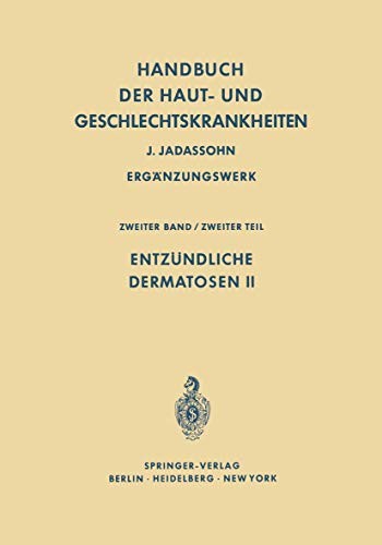 Cover for Entzündliche Dermatosen II