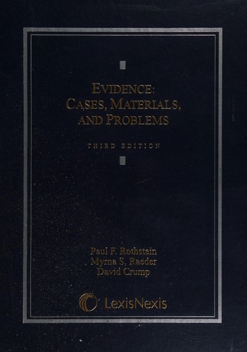 Cover for Evidence