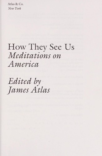 Cover for How they see us