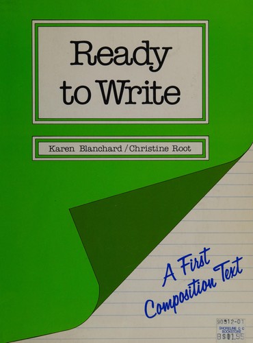Cover for Ready to write