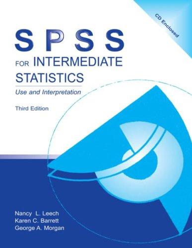 Cover for SPSS for Intermediate Statistics