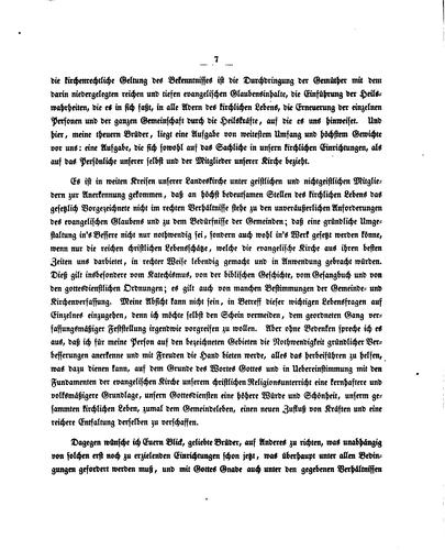Cover for An die evangelisch-protestantische Geistlichkeit des Grossherzogthums Baden ...