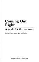 Cover for Coming out right