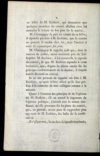 Cover for Faits rappele s a   la me moire de M. Kersaint sur la re ponse imprime e sous son nom aux dires de messieurs Defermon & Chapelier