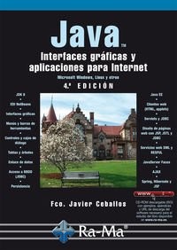 Cover for Java. Interfaces gráficas y aplicaciones en Internet