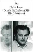 Cover for Durch die Erde ein Riß. Ein Lebenslauf.