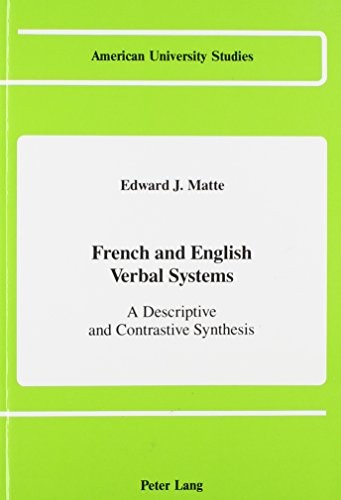 Cover for French and English verbal systems