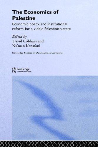 Cover for The economics of Palestine