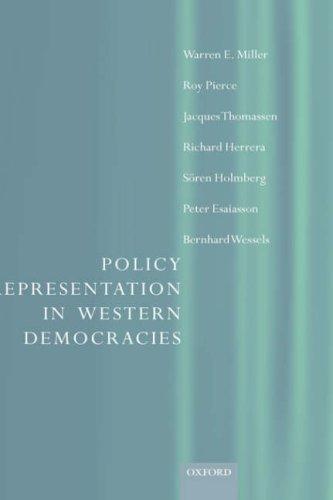 Cover for Policy Representation in Western Democracies