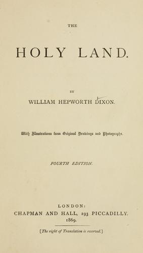 Cover for The Holy Land