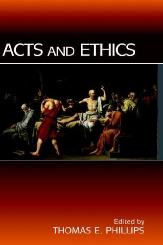 Cover for Acts and ethics