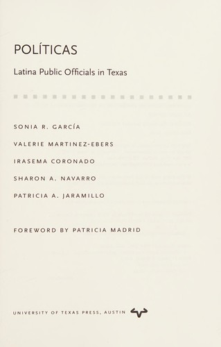 Cover for Políticas