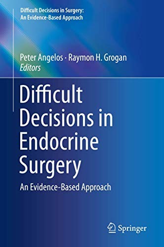 Cover for Difficult Decisions in Endocrine Surgery