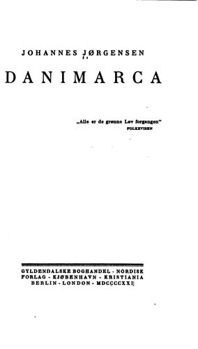 Cover for Danimarca ...
