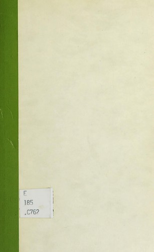 Cover for The history of the negro in the U.S.A.