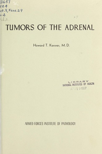 Cover for Tumors of the adrenal