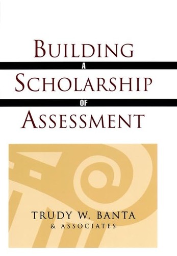 Cover for Building a scholarship of assessment