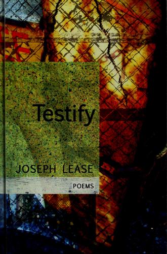 Cover for Testify