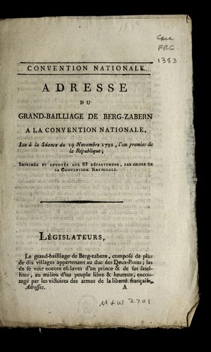 Cover for ... Adresse