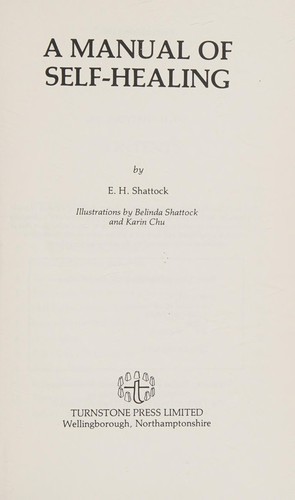 Cover for A manual of self-healing