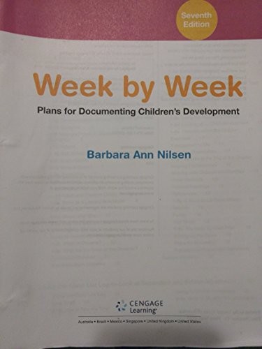 Cover for Week by Week