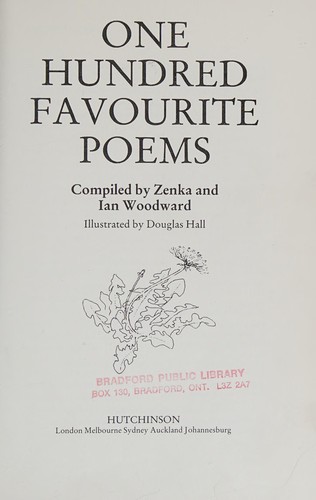 Cover for One hundred favourite poems