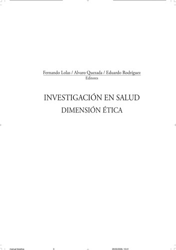 Cover for Investigación en salud