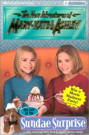 Cover for New Adventures of Mary-Kate & Ashley #34: The Case of the Sundae Surprise